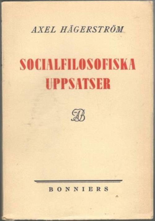 Socialfilosofiska uppsatser