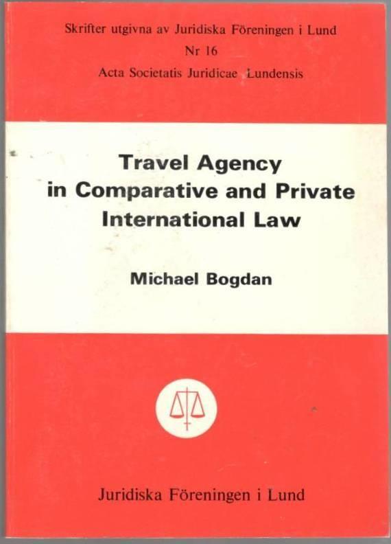Travel Agency in Comparative and Private International Law