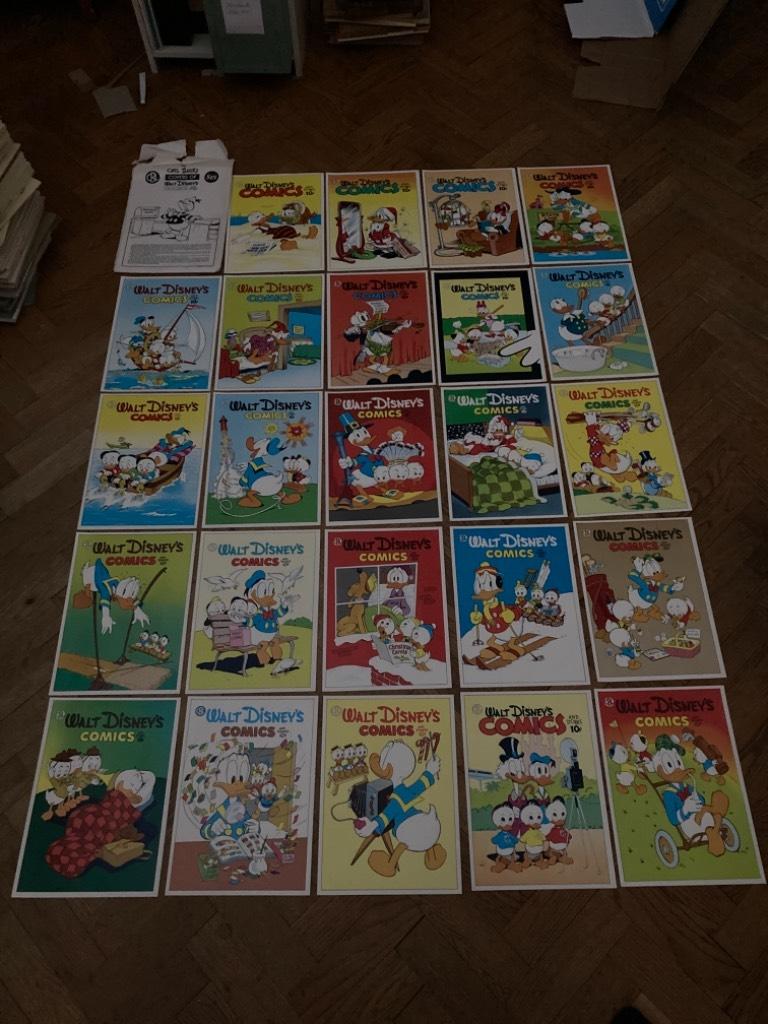 The Carl Barks Covers of Walt Disney's Comics and Stories