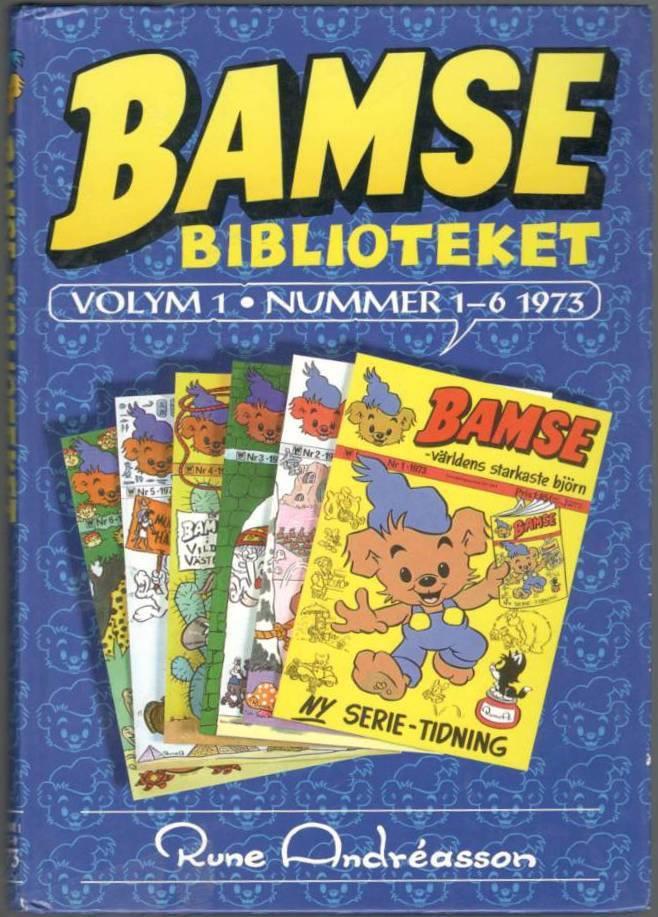 Bamsebiblioteket. Volym 1. Nummer 1-6 1973