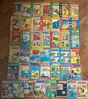 42 nr av Knasen. 7/1971, 3 + 5-6/1972, 1-10/1973, 4 + 10/1974, 2/1975, 1 + 4 + 12-13/1976, 1 + 6-13/1977, 2-7 + 10-12/1978, 13-14/1979