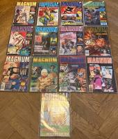 Magnum 9/1988, 5 + 7-9/1989, 2 + 11/1990, 2/1991, 8 + 12/1992, 6/1994, Magnum Special 1/1989, 5/1990