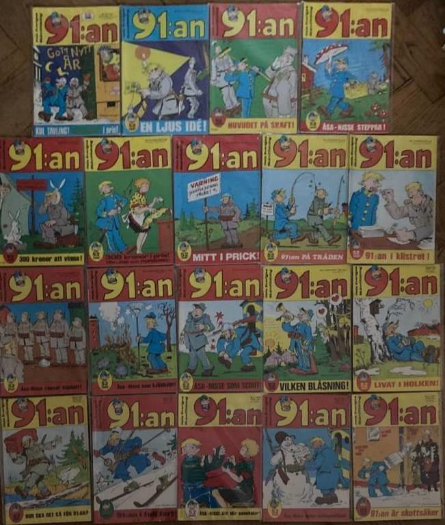 91:an 1-9 + 11-13 + 15 + 20-24 + 26/1970