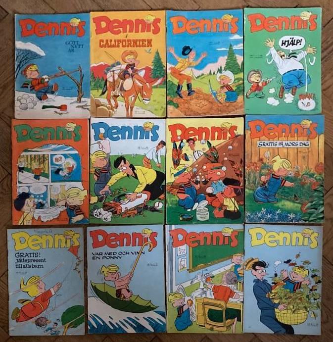 Dennis 1-2 + 4-7 + 9 + 11 + 13 + 16 + 19-20/1966