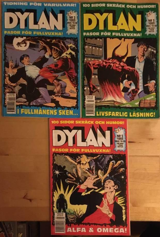 Dylan nr 2, 3 & 5/1993
