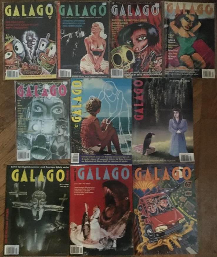 Galago 44-45, 48-49, 51, 54-56, 60,67