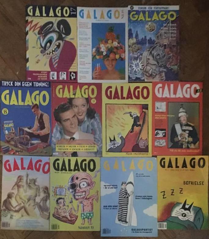 Galago 17, 19, 22, 25, 29, 31, 32, 38, 39, 41, 43