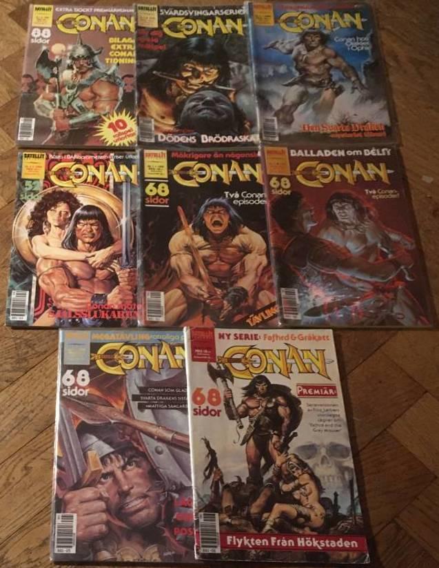 Conan 1-4/1990, 1-2 + 5-6/1991