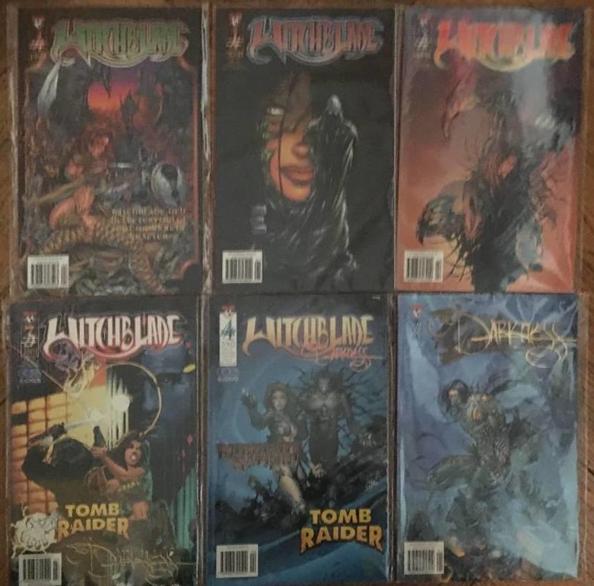 Witchblade 4/1999, 1-2/200, 3/2001, 4/2002 + The Darkness 1/2000