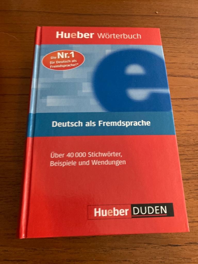 Hueber Wörterbuch Deutsch als Fremdsprache