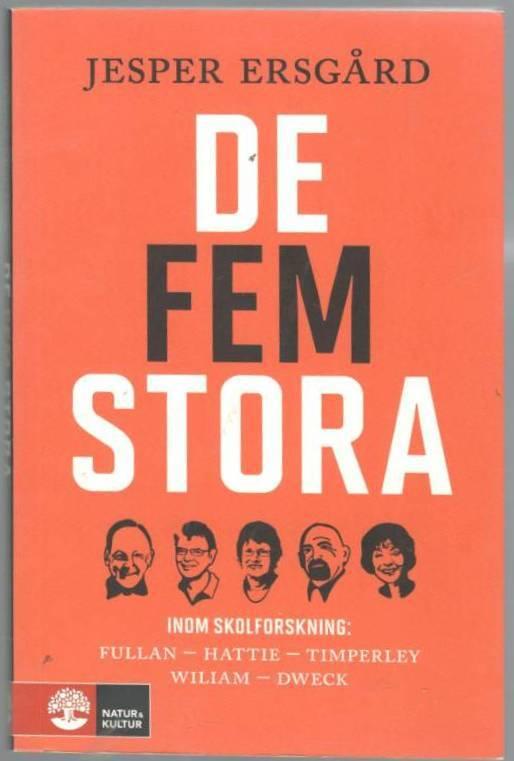 De fem stora. Fullan - Hattie - Timperley - Wiliam - Dweck