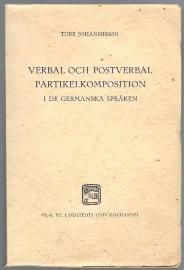 Verbal och postverbal partikelkomposition i de germanska språken