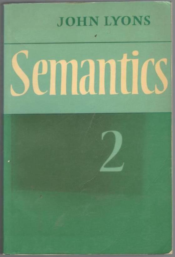 Semantics. Volume 2
