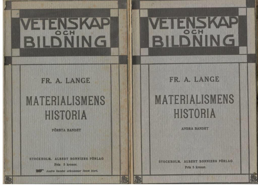 Materialismens historia I-II