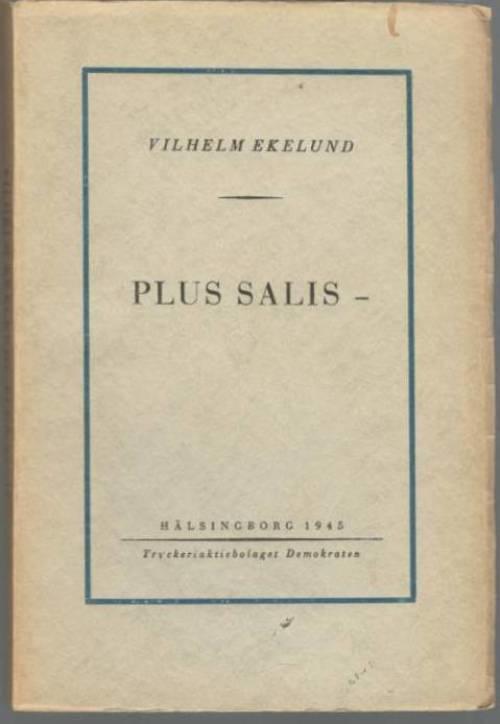 Plus salis
