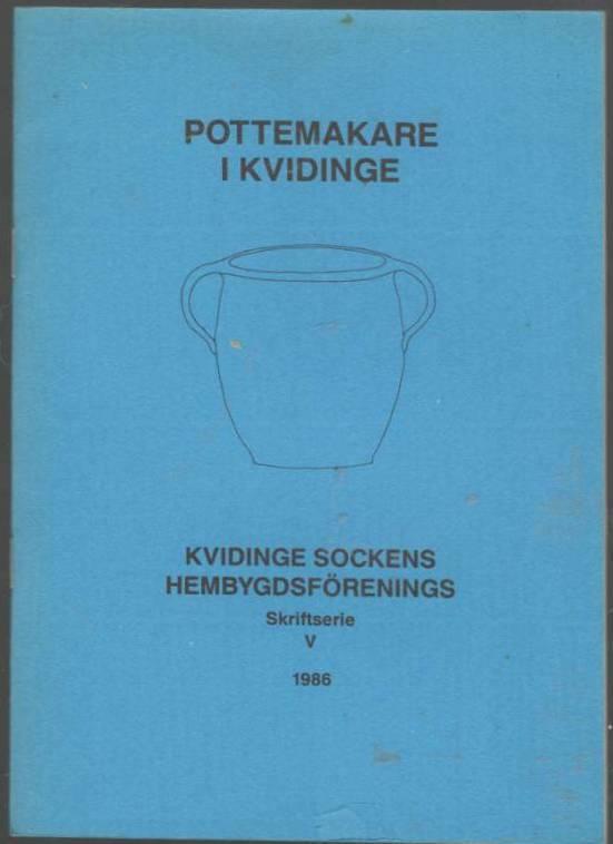 Pottemakare i Kvidinge front-cover
