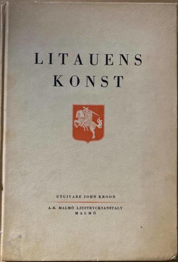 Litauens konst. En översikt i bilder med inledande text