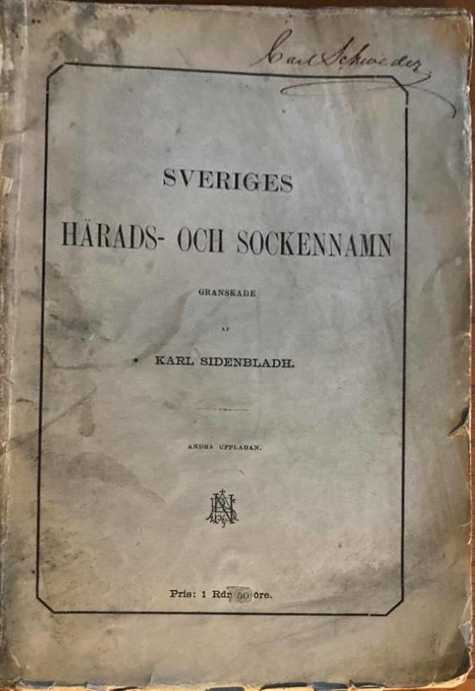 Sveriges härads- och sockennamn