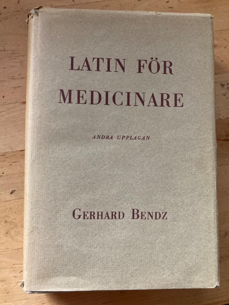 Latin för medicinare