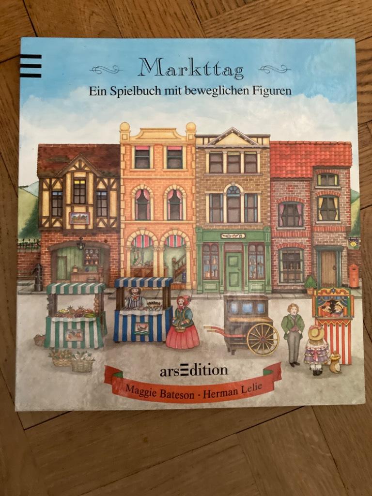 Markttag. Ein Spielbuch mit beweglichen Figuren