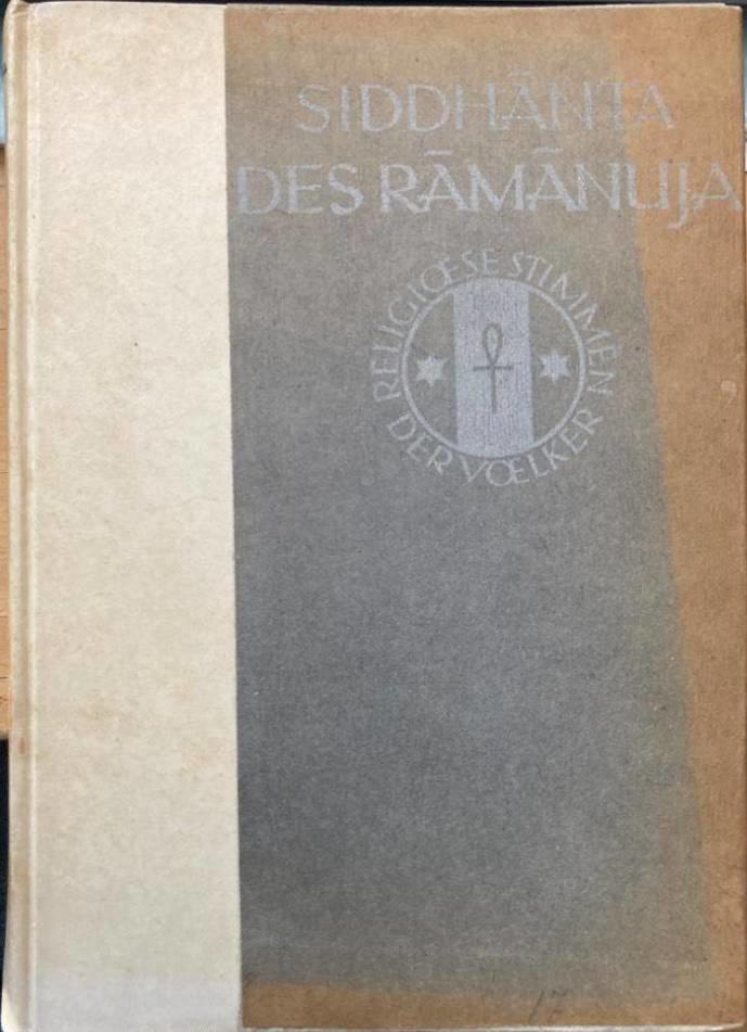 Siddhãnta des Rãmãnuja