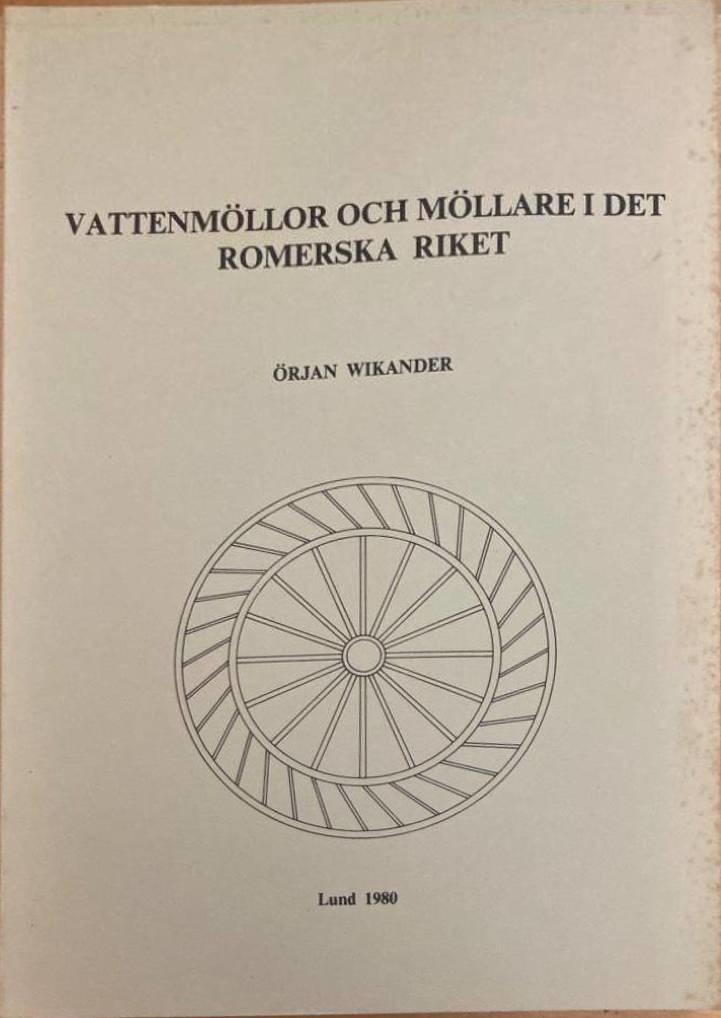 Vattenmöllor och möllare i det romerska riket
