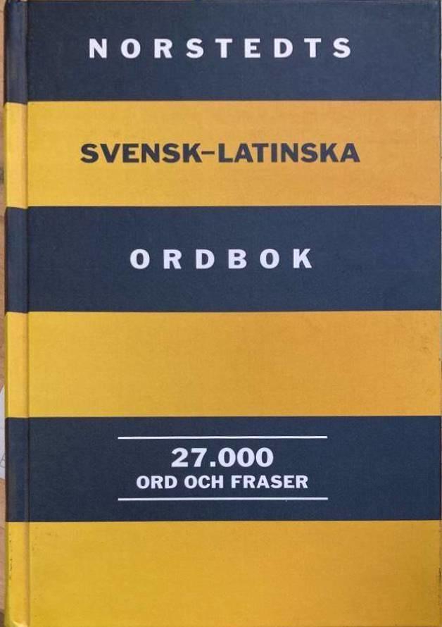 Norstedts svensk-latinska ordbok. 27.000 ord och fraser