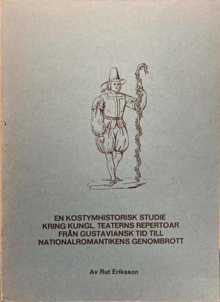 En kostymhistorisk studie kring Kungl. Teaterns repertoar från gustaviansk tid till nationalromantikens genombrott.