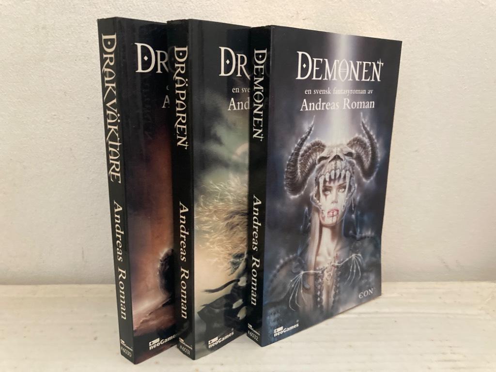Drakväktartrilogin: Drakväktare, Dräparen, Demonen