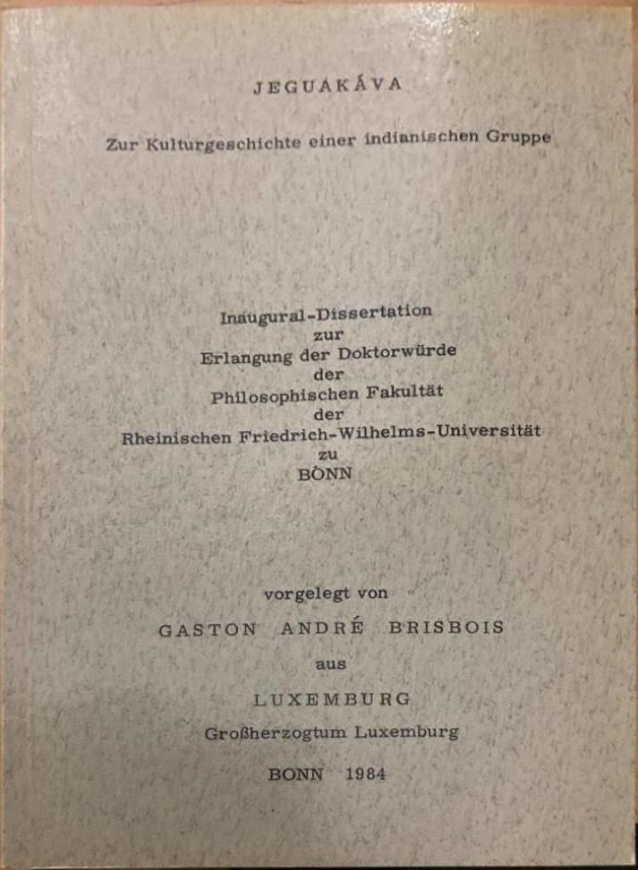 Jeguakáva. Zur Kulturgeschichte einer indianischen Gruppe