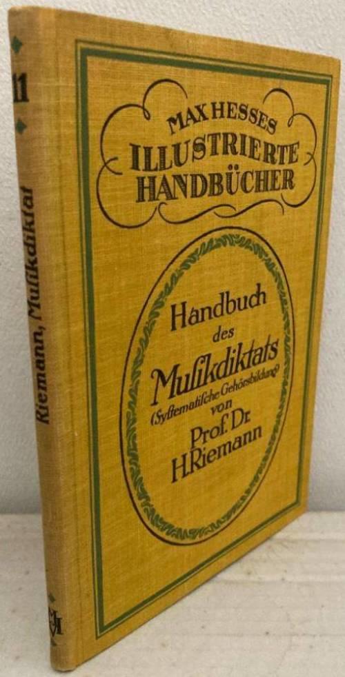 Handbuch des Musikdiktats (Systematische Gehörsbildung)