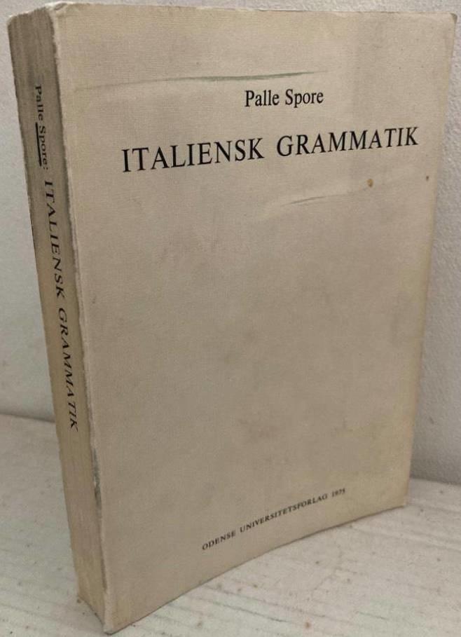 Italiensk grammatik