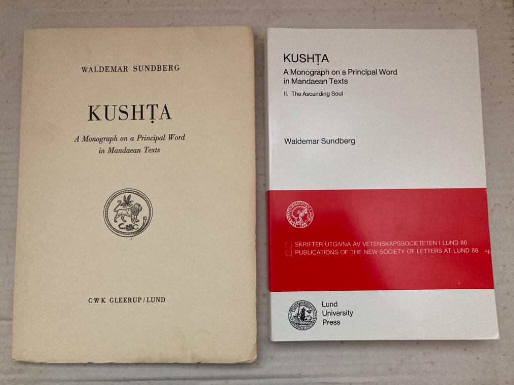 Kushṭa. A monograph on a principal word in Mandaean texts I-II