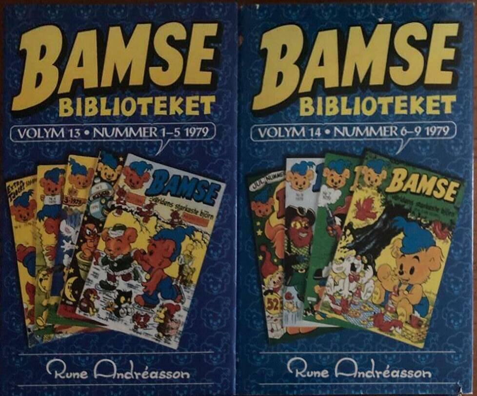 Bamsebiblioteket. Volym 13-14. Nummer 1-9 1979