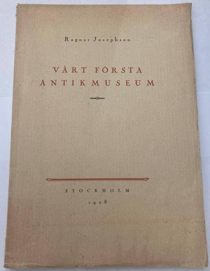 Vårt första antikmuseum