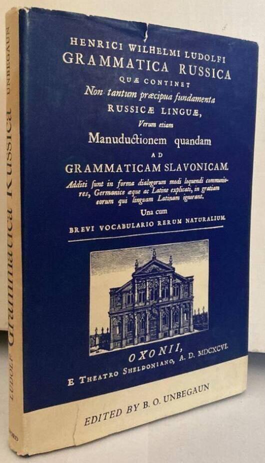 Grammatica Russica Oxonii A.D. MDCXVVI