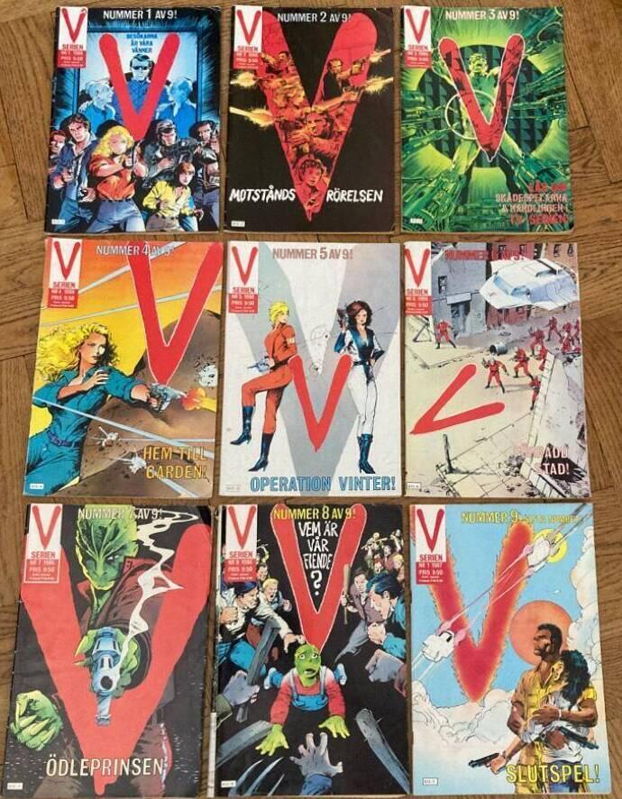 V-serien 1-9 (komplett)