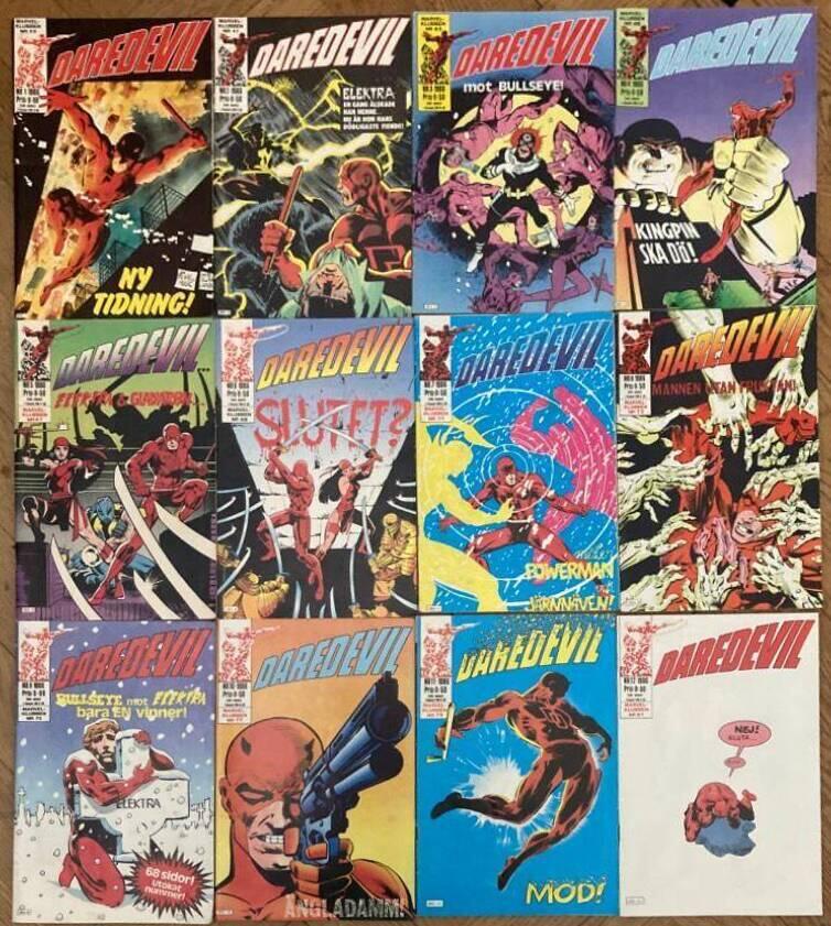 Daredevil 1-12/1986 (allt som utkom)