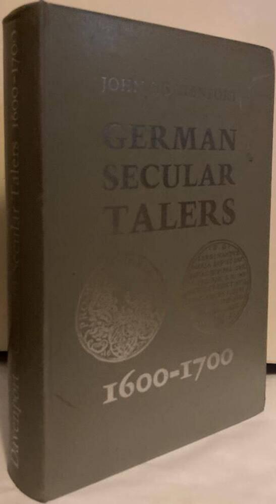 German secular talers 1600-1700 front-cover