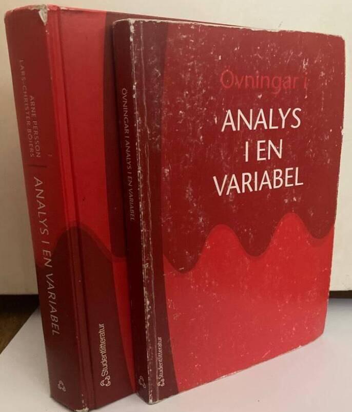 Analys i en variabel + Övningar i analys i en variabel