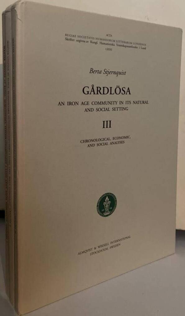 Gårdlösa. An Iron Age Community in its Natural and Social Setting. 1-3