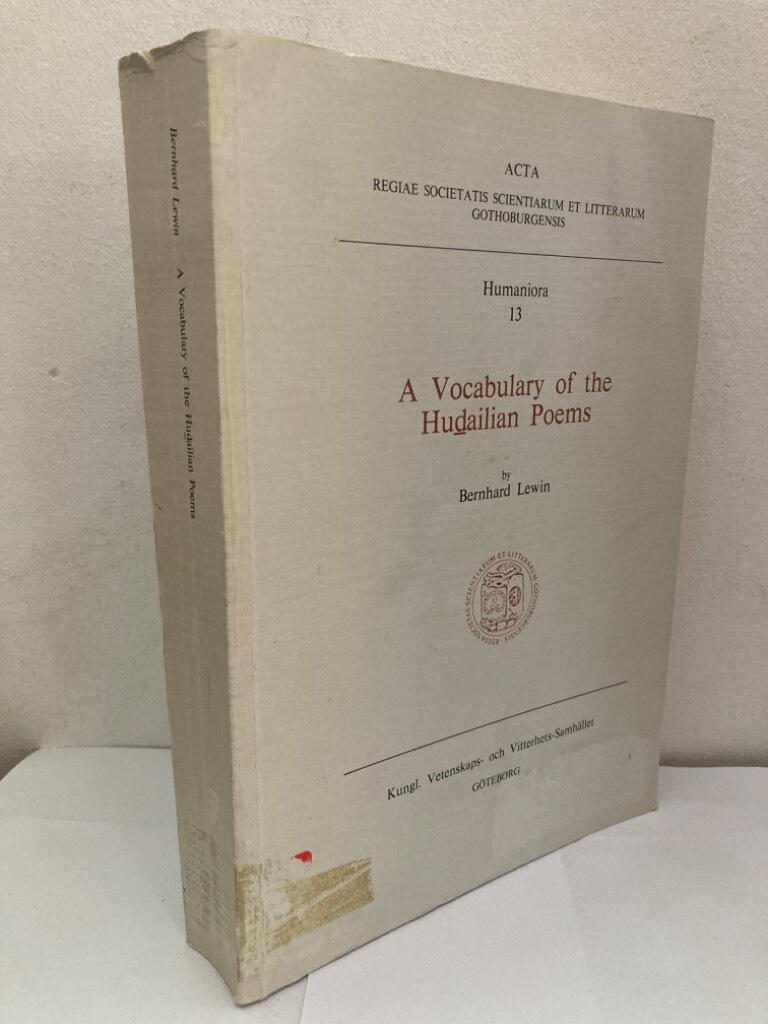 A vocabulary of the Hud̲ailian poems