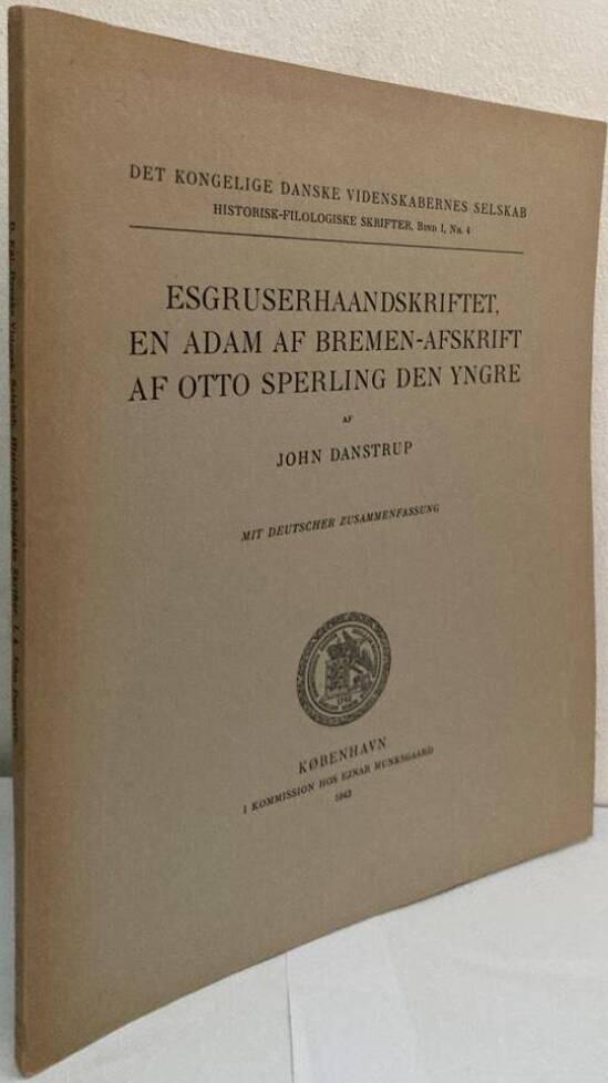 Esgruserhaandskriftet, en Adam af Bremen-afskrift af Otto Sperling den yngre