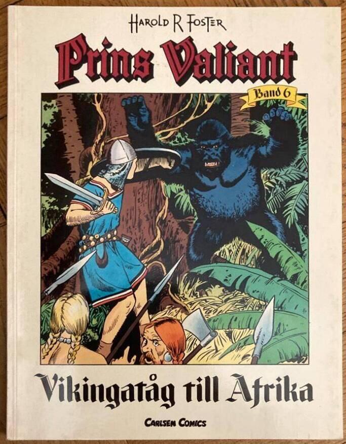 Prins Valiant. Band 6. Vikingatåg till Afrika