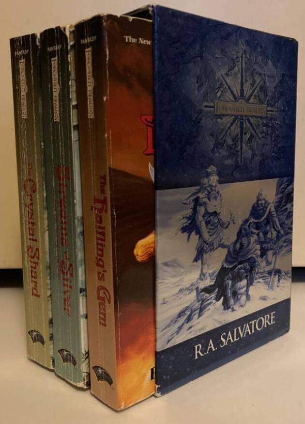 Forgotten Realms. The Icewind Dale Trilogy. The Crystal Shard, Streams of Silver, The Halfling's Gem