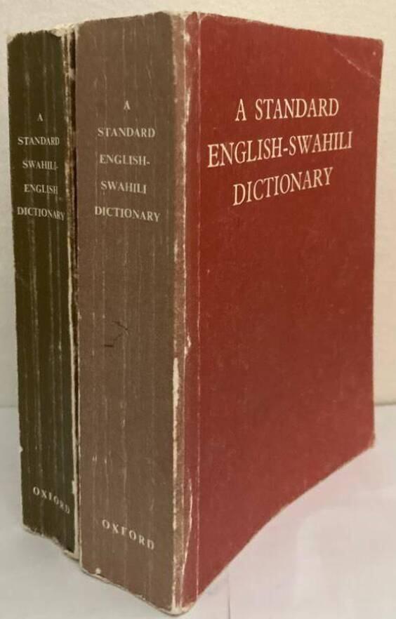 A Standard Swahili-English Dictionary & A Standard English-Swahili-Dictionary