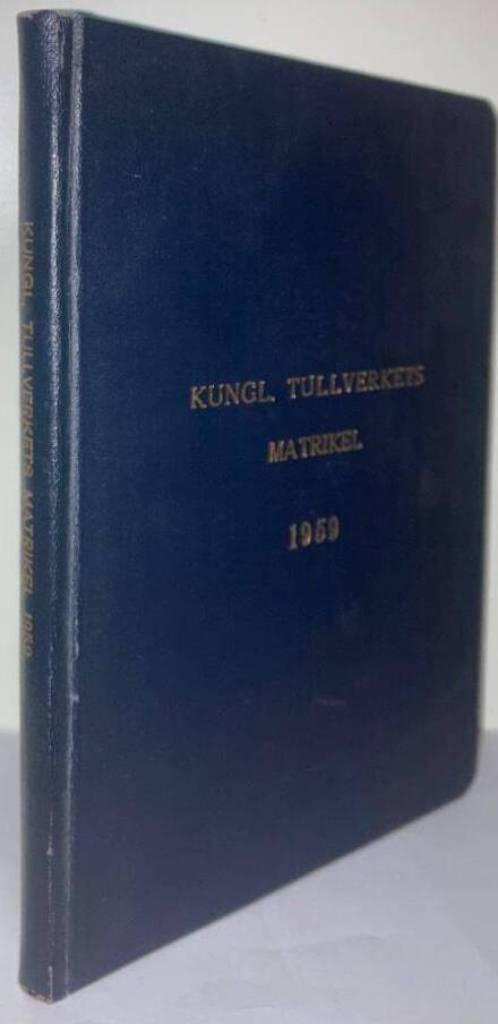 Kungl. Tullverkets matrikel 1959
