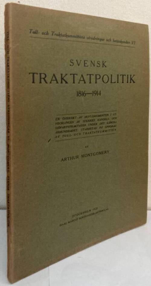 Svensk traktatpolitik 1816-1914