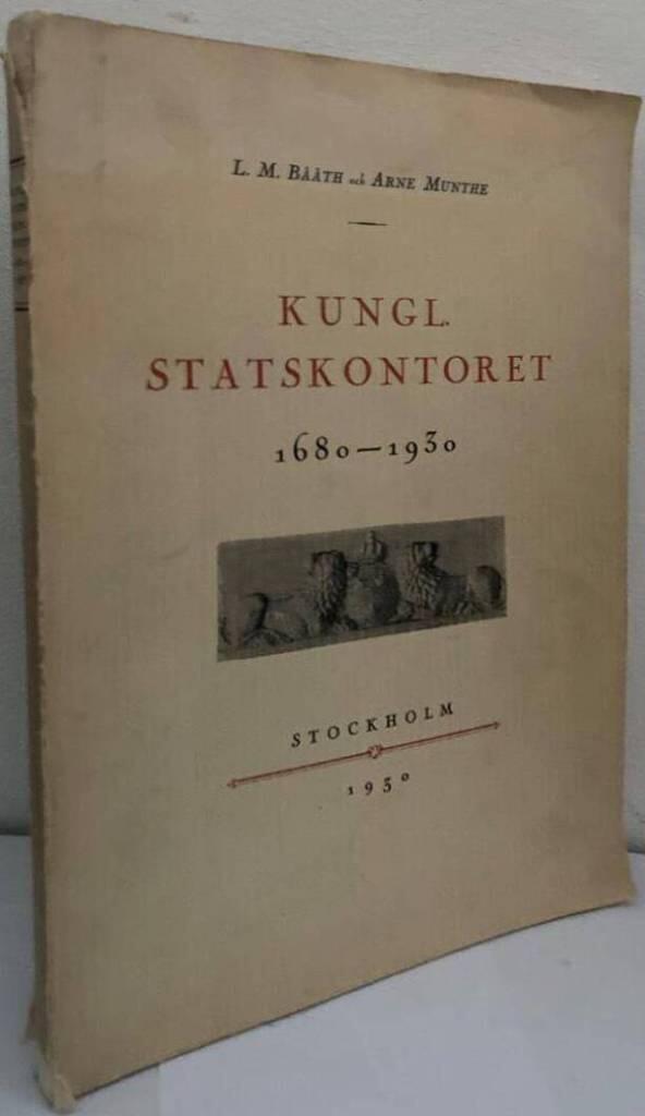 Kungl. statskontoret 1680-1930