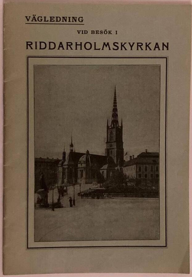 Vägledning vid besök i Riddarholmskyrkan